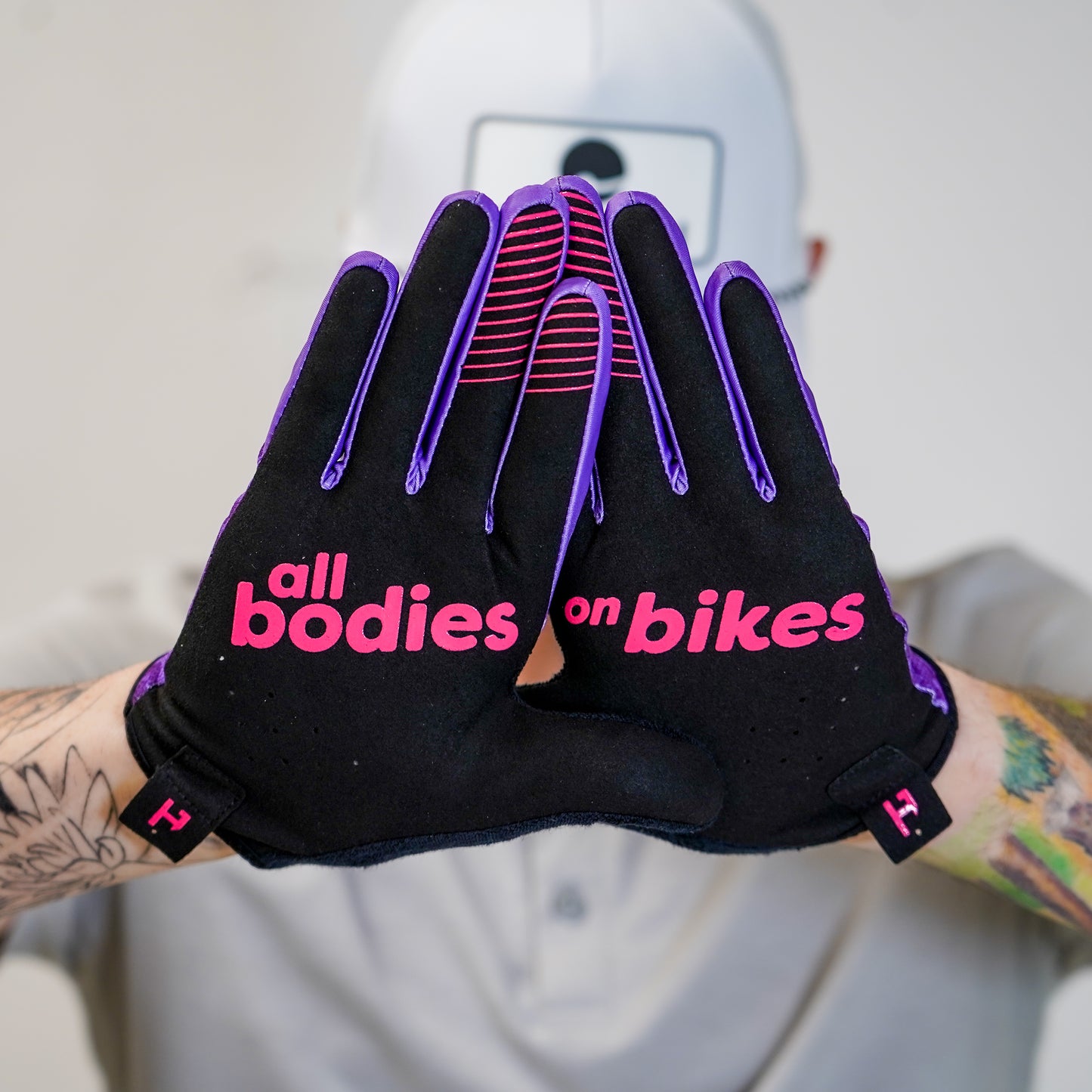 Hand-Up Gloves x All Bodies on Bikes